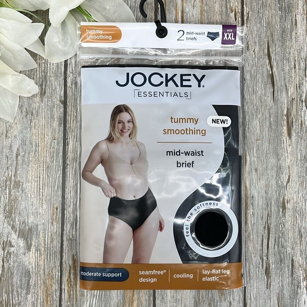 Seamfree Brief Panties Cooling Shapewear Body Slimming Underwear 2-Pack Size XXL